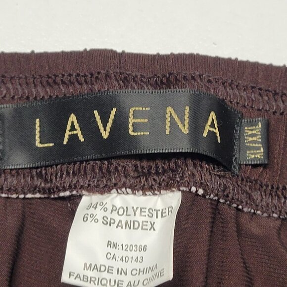 Brown Capris Casual Pants Elastic Waist Pants- Sizes  L/XL and XL/XXL - Picture 11 of 16